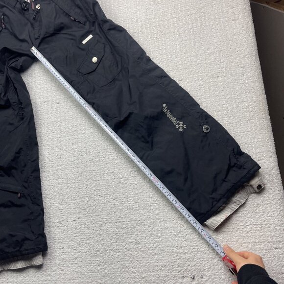 Y2K Liquid Boardwear Snowboard Tech Pants Black *Small* Lined Insulated Ski Snow - Picture 7 of 16